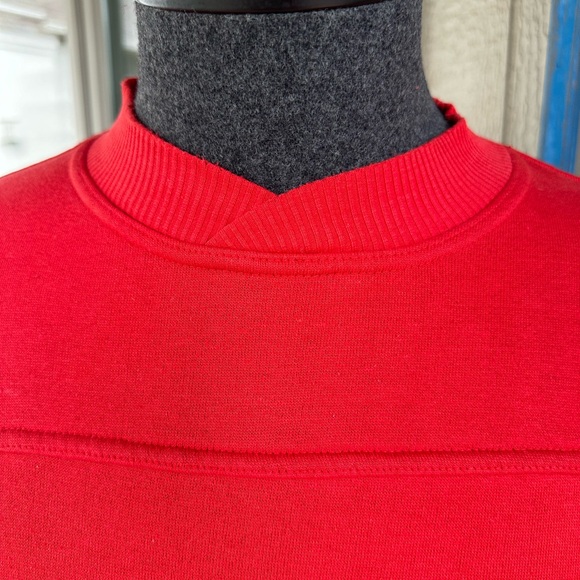 CRABLE 🏈 Vintage Men’s Red ‘Kansas City CHIEFS’ Crewneck Sweatshirt - Size XL - Picture 3 of 14